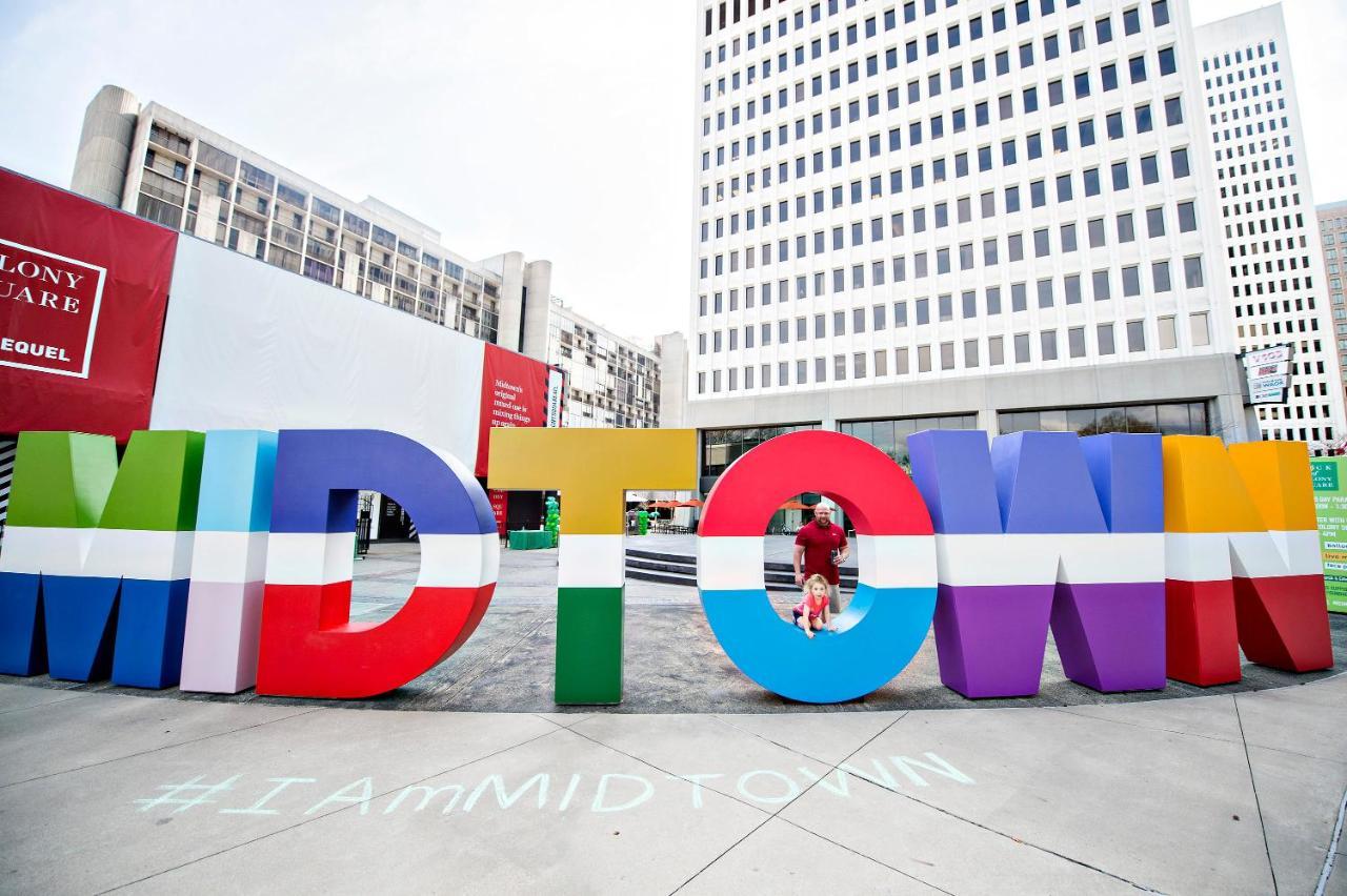 Impressive Mid-Downtown Residence Heart Of Peidmont Park Атланта Екстер'єр фото